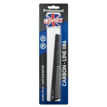 RONNEY Professional Carbon Comb - Profesjonalny grzebień RA 00086 jest-ponad0szt,zmieniam-na0:2021-04-05